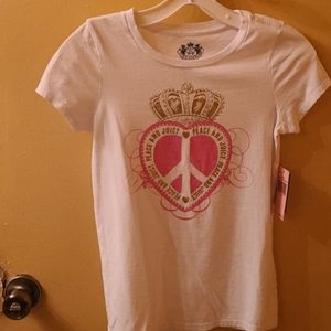 JUICY COUTURE NEW TOP TEEN SIZE 12 RETAIL 48.00